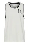 11 Project Tanktop PRZayden Hellblau/Weiß/Creme