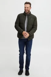 FQ1924 Steppjacke FQHugal Dunkelgrün/Grün