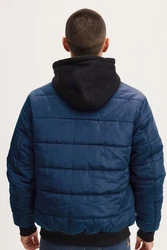 Blend Kurzjacke BHOuterwear Dunkelblau/Hellblau/Blau
