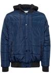 Blend Kurzjacke BHOuterwear Dunkelblau/Hellblau/Blau