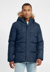 Blend Steppjacke BHTenus Dunkelblau/Blau/Hellblau