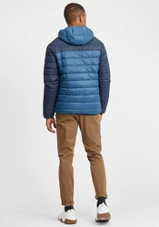 Blend Steppjacke BHNino Hellblau/Blau/Dunkelblau
