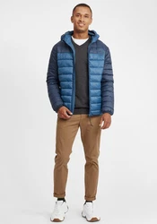 Blend Steppjacke BHNino Hellblau/Blau/Dunkelblau