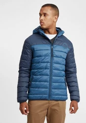 Blend Steppjacke BHNino Hellblau/Blau/Dunkelblau