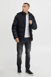 Blend Steppjacke BHOuterwear Hellblau/Dunkelblau/Schwarz