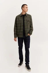 Blend Fieldjacket BLEND BHOvershirt Dunkelgrün/Khaki/Grün