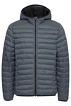 Blend Steppjacke Style BHWito Grau/Hellgrau/Dunkelgrau/Blau
