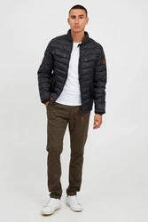 Blend Steppjacke BHCamaro Khaki/Rot/Braun/Schwarz