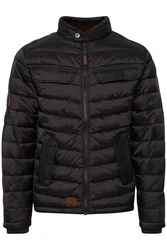 Blend Steppjacke BHCamaro Schwarz/Rot/Hellblau