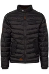 Blend Steppjacke BHCamaro Schwarz/Rot/Hellblau