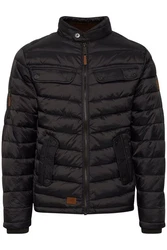 Blend Steppjacke BHCamaro Schwarz/Rot/Hellblau