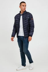 Blend Steppjacke BHCamaro Dunkelblau/Rot/Hellblau/Blau/Orange/Schwarz