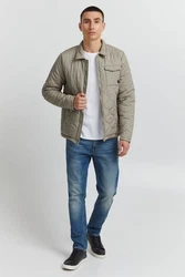 11 Project Steppjacke PRStopka Khaki/Creme/Beige