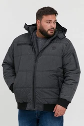 Blend Winterjacke Style BHBBoris Dunkelgrau/Schwarz/Grau/Dunkelblau