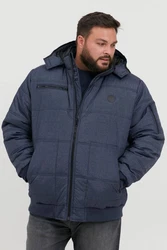 Blend Winterjacke Style BHBBoris Dunkelblau/Blau/Grau