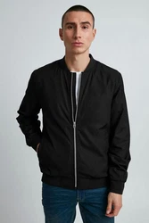 11 Project Bomberjacke PRMilford Khaki/Schwarz/Hellblau/Rot