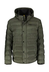 LERROS Steppjacke Kapuzenjacke Dunkelgrün/Grün