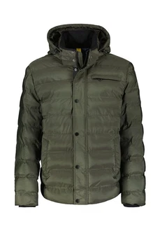LERROS Steppjacke Kapuzenjacke Dunkelgrün/Grün