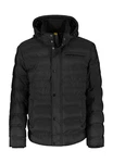 LERROS Steppjacke Kapuzenjacke Schwarz/Grau/Dunkelgrau