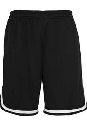 Stoffhose Herren Stripes Mesh Shorts (1-tlg)