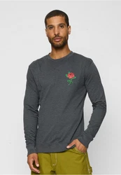 MisterTee Rundhalspullover Rose Crewneck Rose