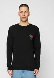 MisterTee Rundhalspullover Rose Crewneck Rose