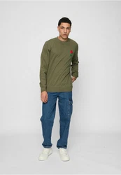 MisterTee Rundhalspullover Rose Crewneck Rose