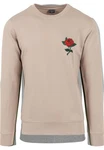 MisterTee Rundhalspullover Rose Crewneck Rose