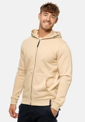 Indicode Kapuzenpullover INMobil Khaki/Beige