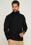 Carisma Strickpullover CRHAMAR Schwarz/Rot