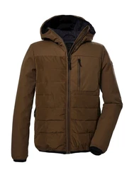 G.I.G.A. DX GW 37 Funktionsjacke Hybridjacke Braun/Khaki/Dunkelgrün