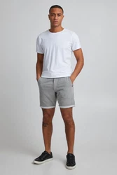 Blend Sweatshorts Style BHTimo Grau/Hellgrau