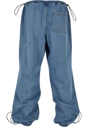 URBAN CLASSICS Herren Parachute Jeans Pants Blau/Hellblau
