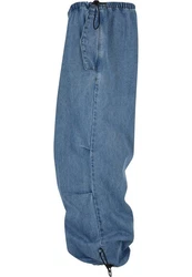 URBAN CLASSICS Herren Parachute Jeans Pants Blau/Hellblau