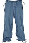 URBAN CLASSICS Herren Parachute Jeans Pants Blau/Hellblau