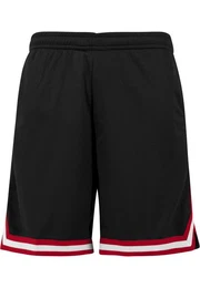 Stoffhose Herren Stripes Mesh Shorts (1-tlg)