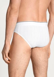 CALIDA Slip Pure & Style Weiß/Creme/Grau