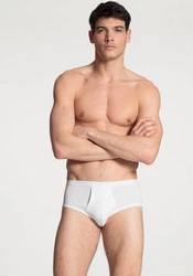 CALIDA Midislip Twisted Cotton Weiß/Creme