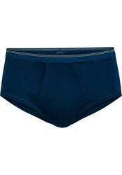 CALIDA Midislip Twisted Cotton Dunkelblau/Blau