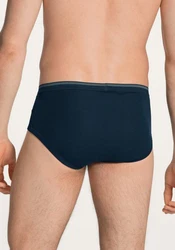 CALIDA Midislip Twisted Cotton Dunkelblau/Blau