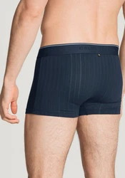CALIDA Boxershorts Pure & Style (Packung, 3-St) Dunkelblau/Blau