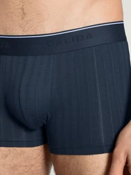 CALIDA Boxershorts Pure & Style (Packung, 3-St) Dunkelblau/Blau