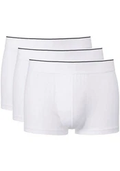 CALIDA Boxershorts Pure & Style (Packung, 3-St) Weiß/Creme
