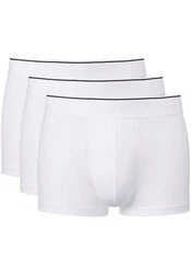 CALIDA Boxershorts Pure & Style (Packung, 3-St) Weiß/Creme