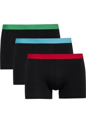CALIDA Boxershorts Natural Benefit Schwarz/Mischfarben
