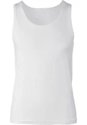 CALIDA Focus Achselhemd Creme/Weiß
