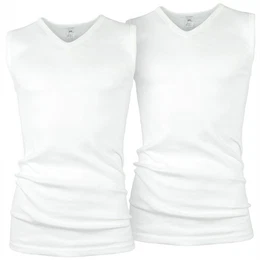 Achselhemd classic (2-St) Feinripp Unterhemd Set ohne Seitennhte