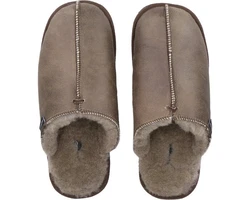 Shepherd Hugo Pantoffel Braun/Grau/Khaki/Dunkelbraun/Beige