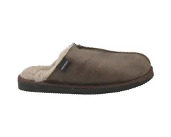 Shepherd Hugo Pantoffel Braun/Grau/Khaki/Dunkelbraun/Beige
