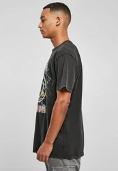 Upscale by Mister Tee Lithium Oversize Tee Dunkelrot/Rot/Braun/Mischfarben